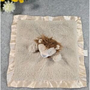 Cloud Island Lion Baby Security Blanket Lovey Satin Trim Nursery Plush Target